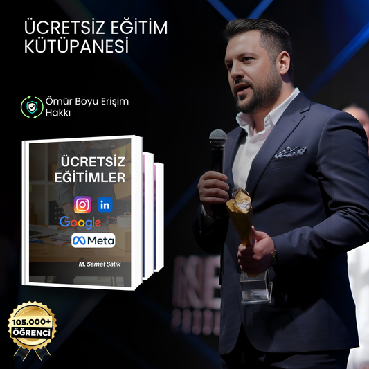 Ücretsiz Eğitim Kütüphanesi (120 Farklı Ders)